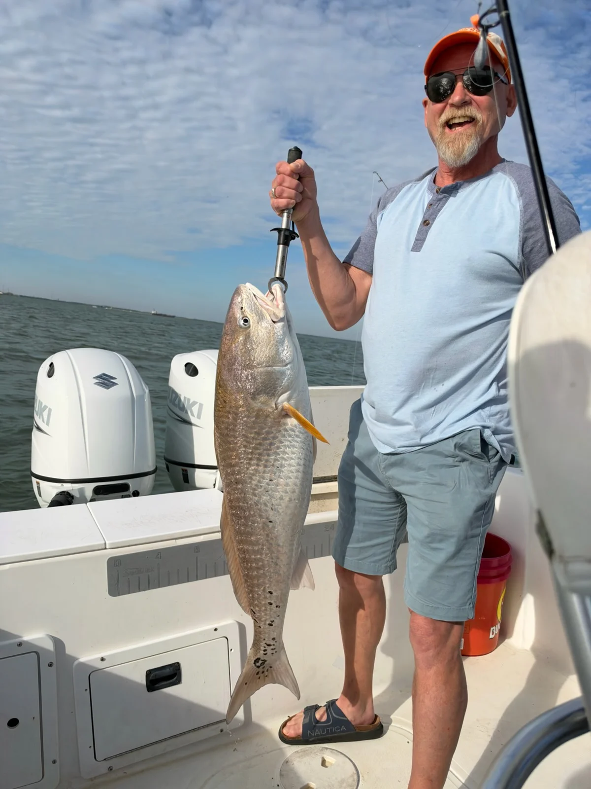 Fishing in Galveston, Texas