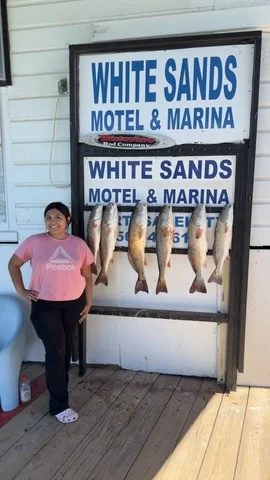Fishing in Port Isabel, Texas