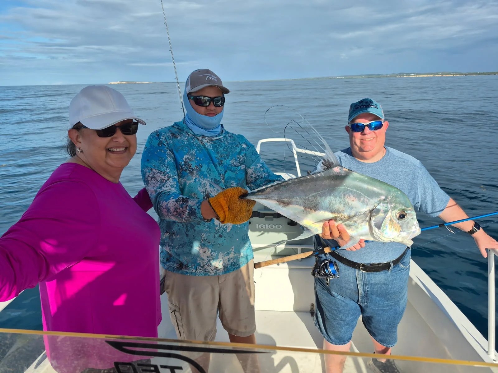 Fishing in Dorado, Puerto Rico