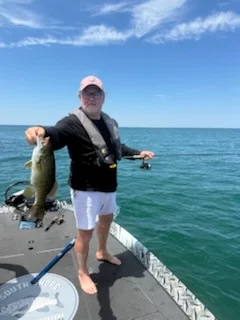 Fishing in Belle River, Canada
