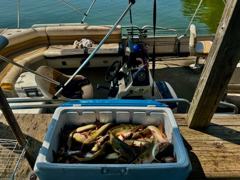 Fishing in Alba, Texas