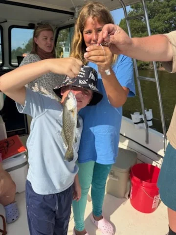 Fishing in Nanticoke, Maryland
