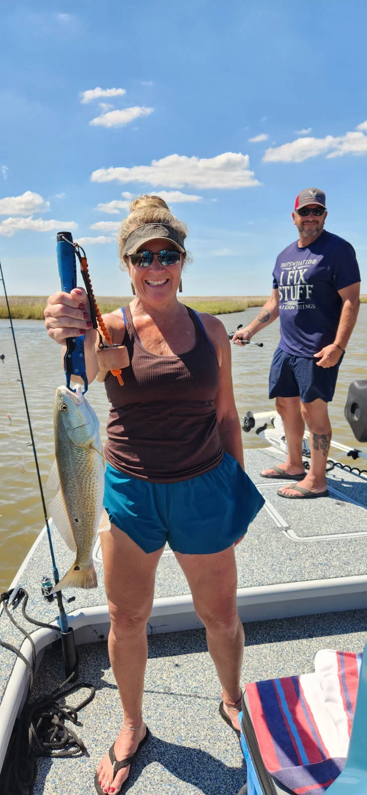 Fishing in Freeport, Texas