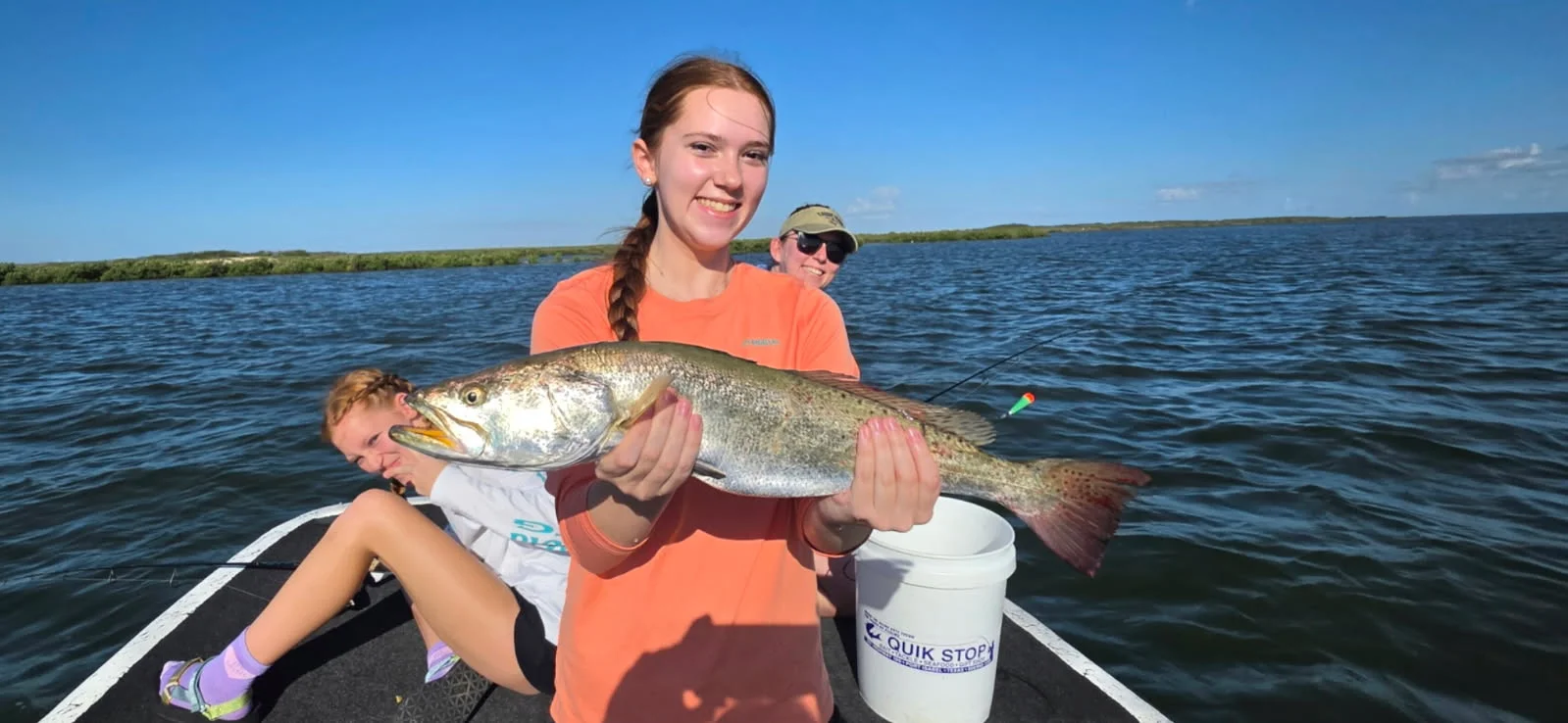 Fishing in Port Isabel, Texas