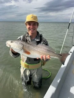 Fishing in Port O'Connor, Texas