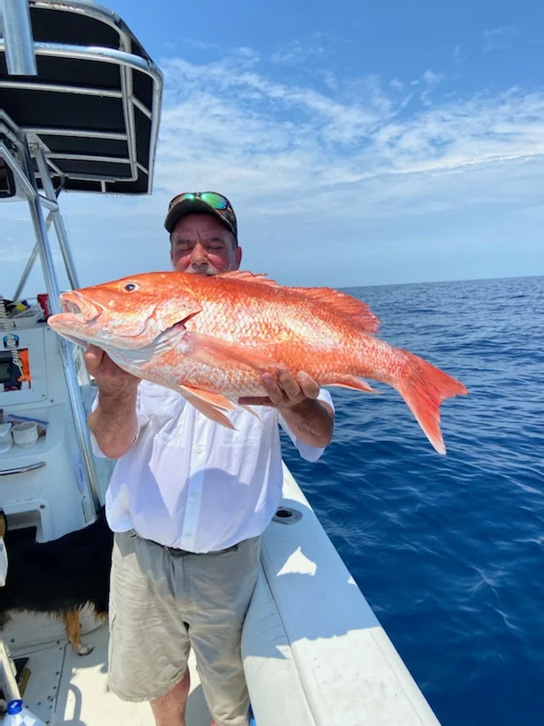 Red Snapper fishing in Surfside Beach, Texas