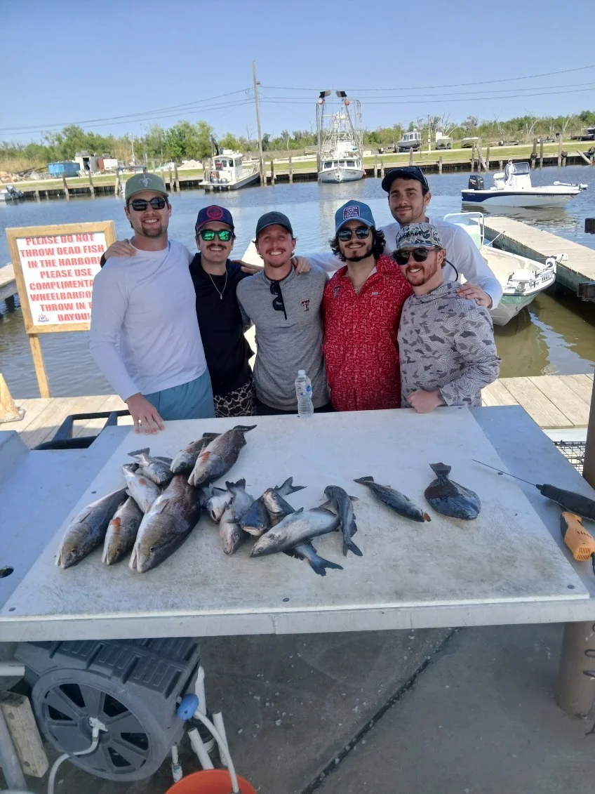 Fishing in Lafitte, Louisiana