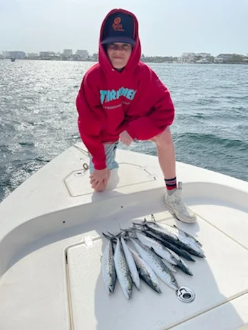Spanish Mackerel Fishing in Santa Rosa Beach, Florida, USA