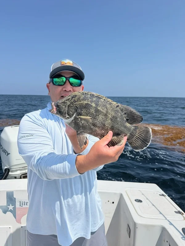 Fishing in Lake Jackson, Texas