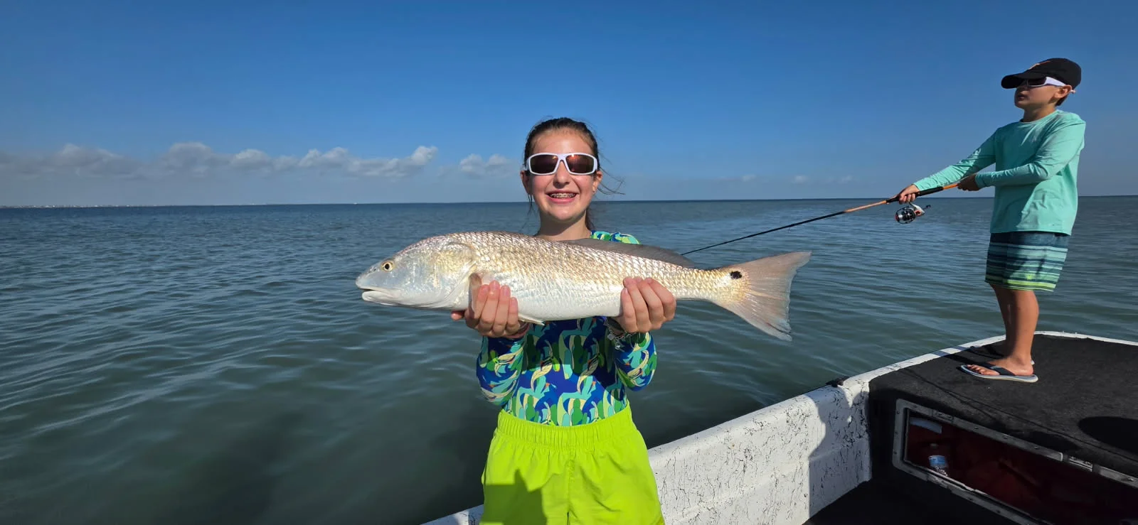 Fishing in Port Isabel, Texas