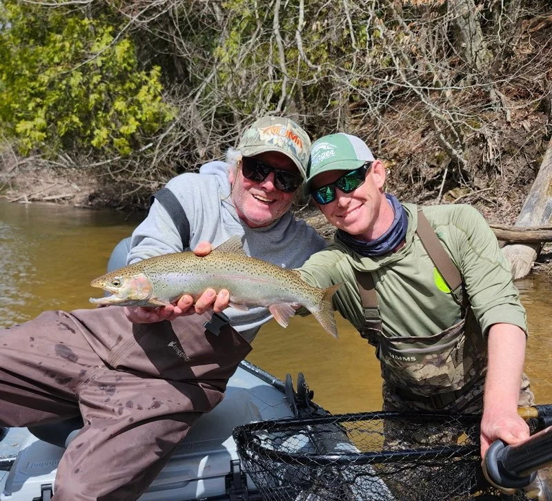 Fishing in Thompsonville, Michigan