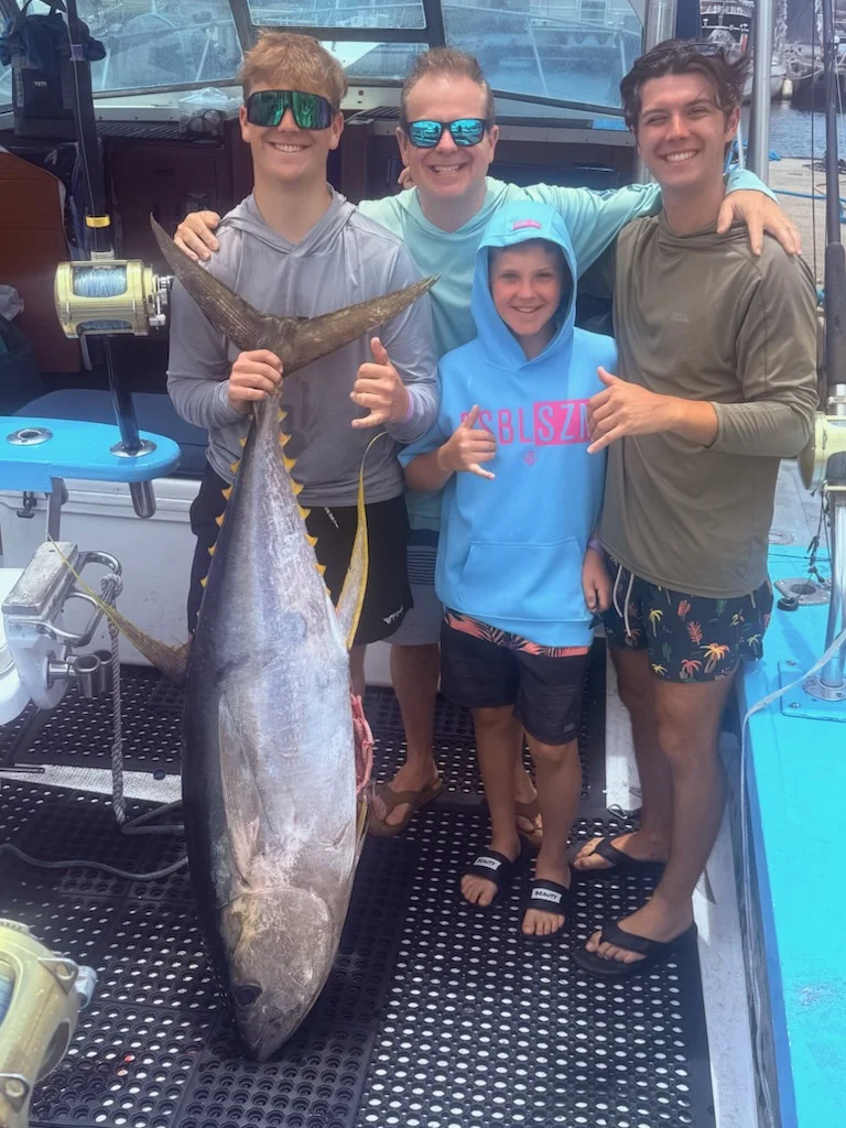 Fishing in Lihue, Hawaii