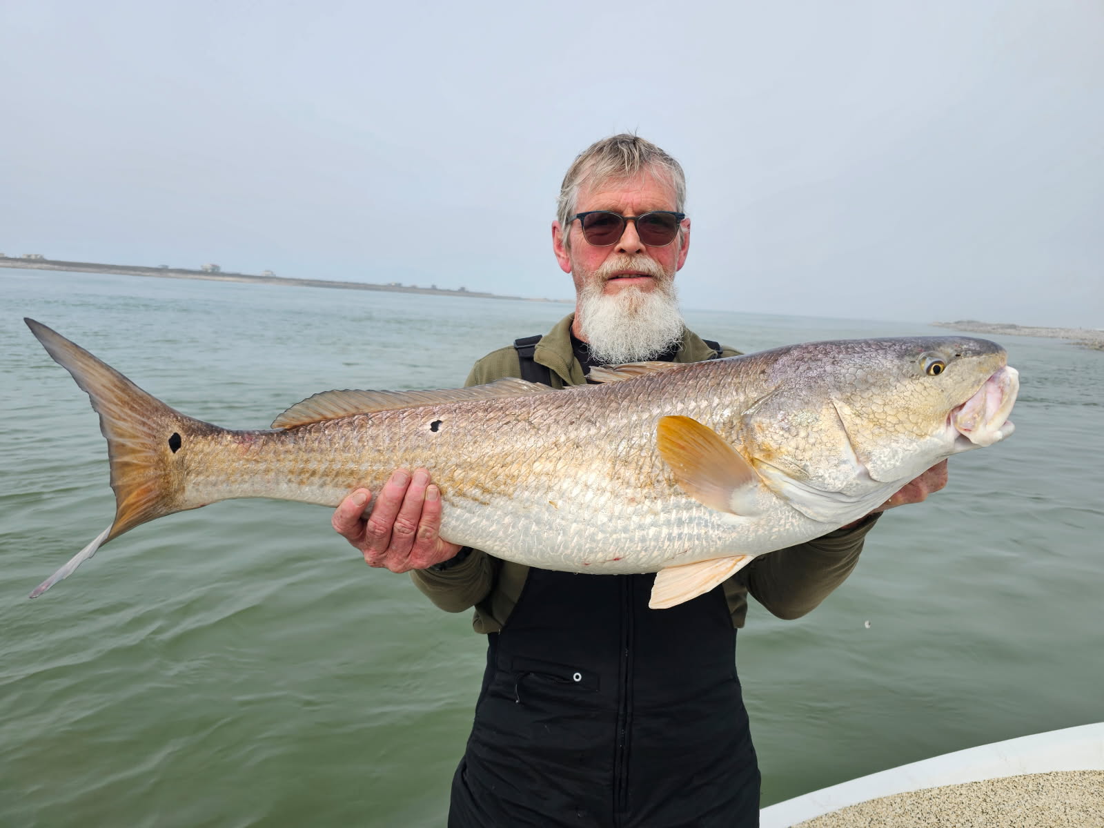 Fishing in Port O'Connor, Texas