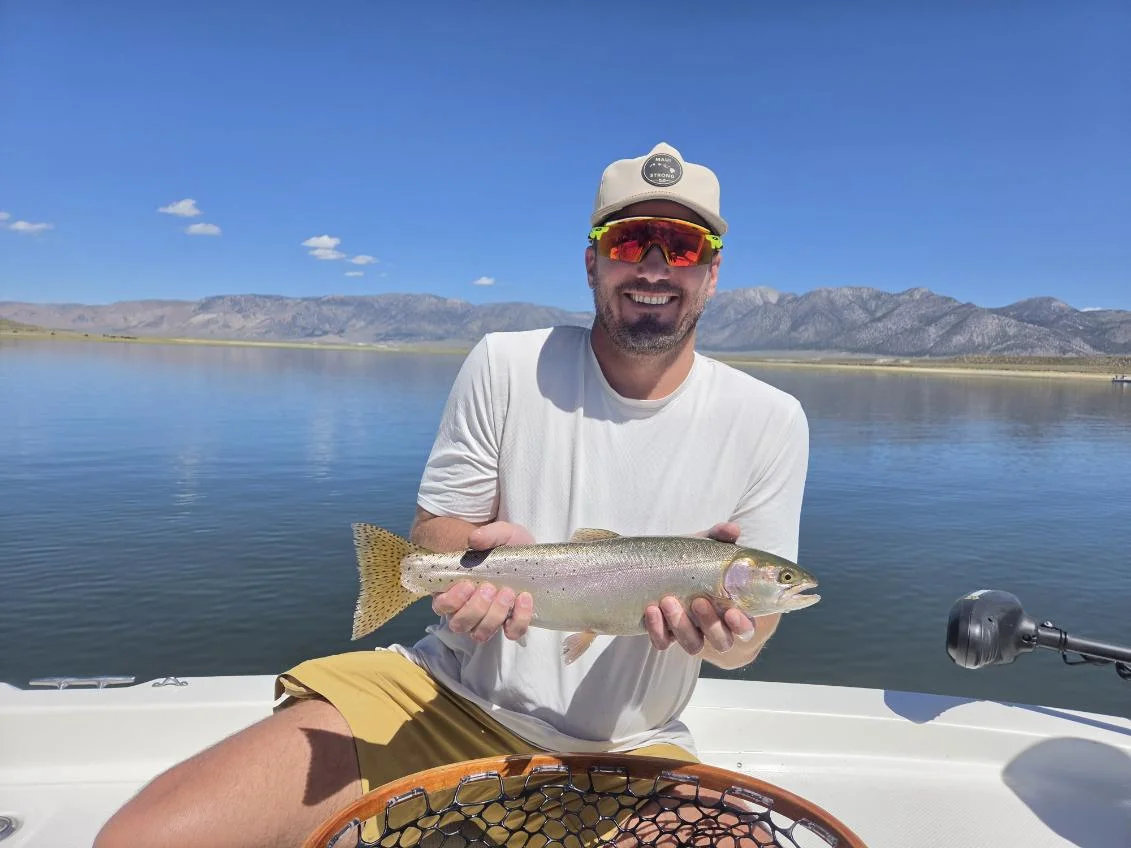 Fishing in Mammoth Lakes, California