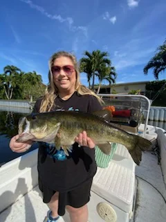 Largemouth Bass Fishing in West Palm Beach, Florida
