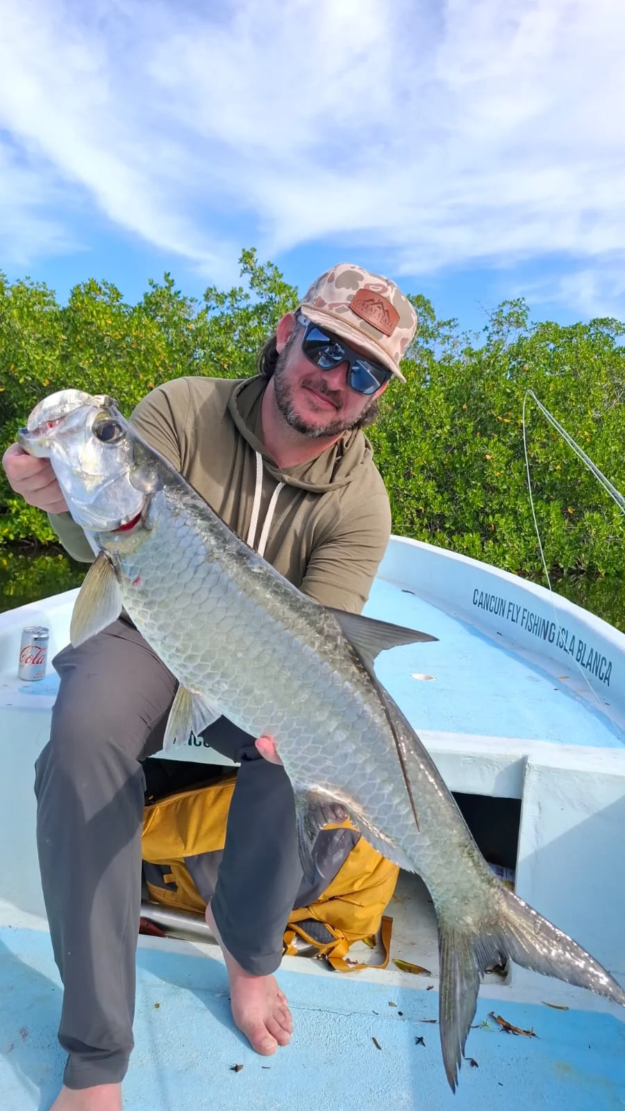 Fishing in Cancún, Mexico