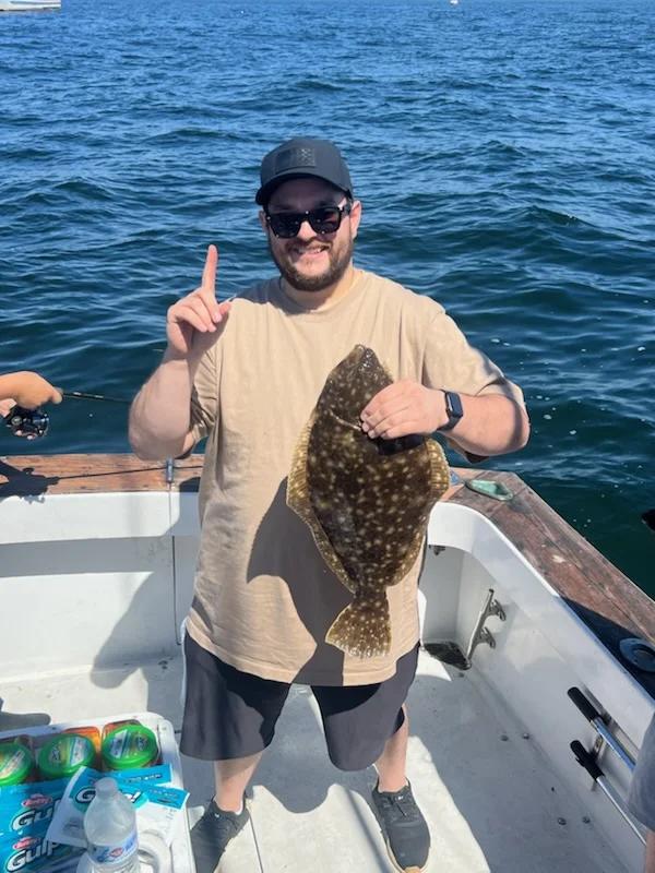 Fishing in Keyport, New Jersey