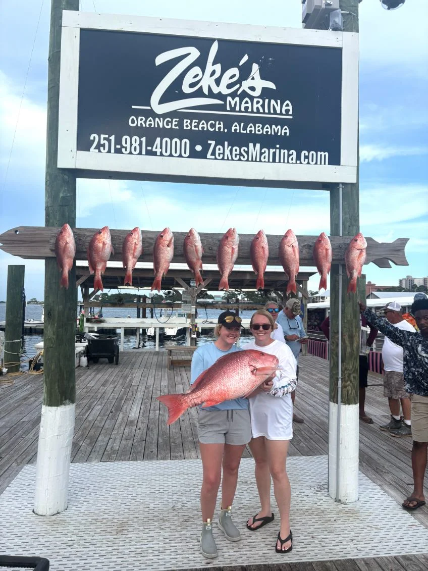 Fishing in Orange Beach, Alabama