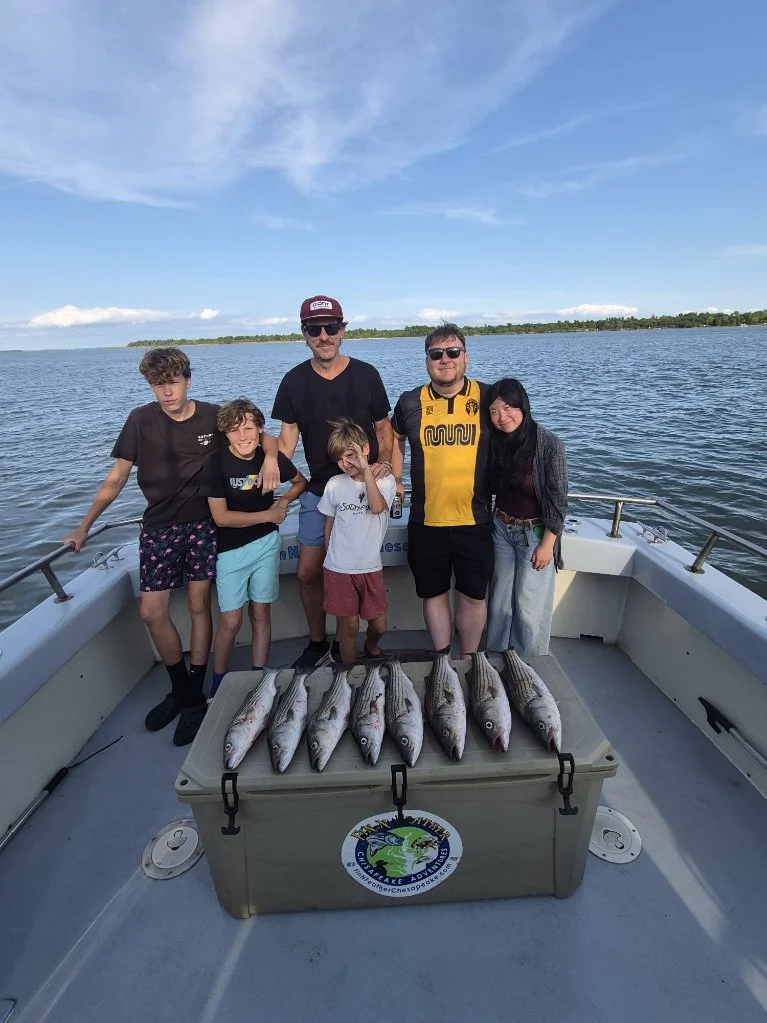 Fishing in Sparrows Point, Maryland