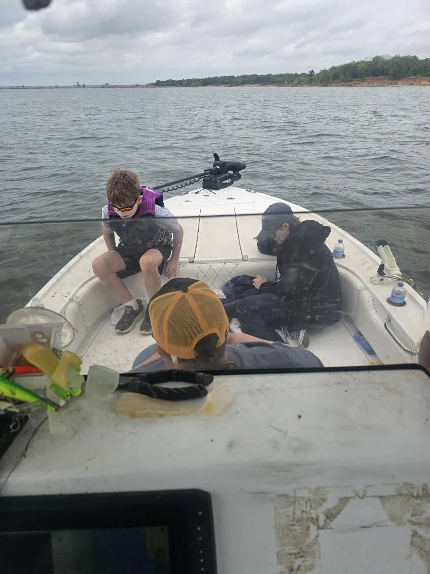 Fishing in Kingston, Oklahoma