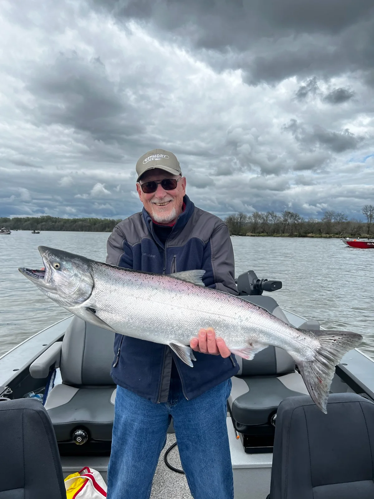 Chinook Salmon Fishing in Tacoma, Washington