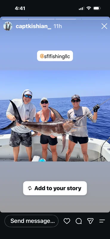 Fishing in Key Largo, Florida