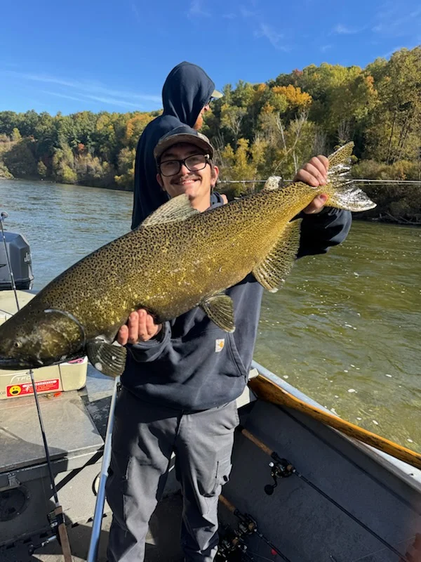 Fishing in Harrietta, Michigan