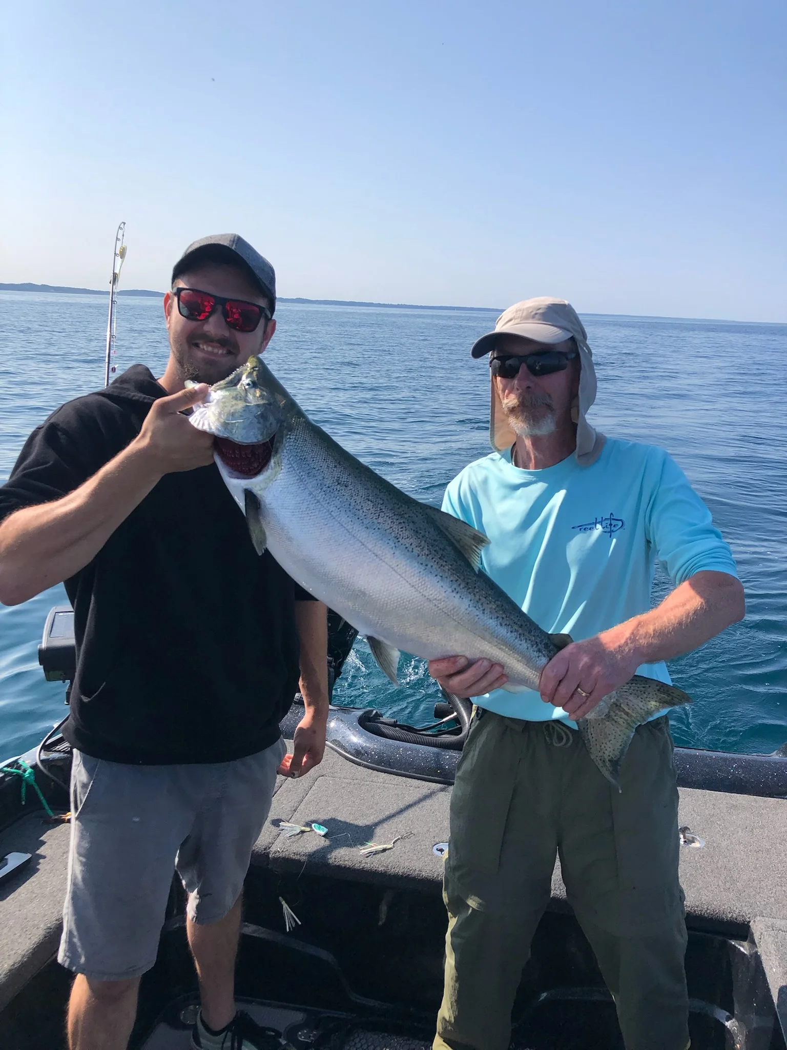 Fishing in Holland, Michigan