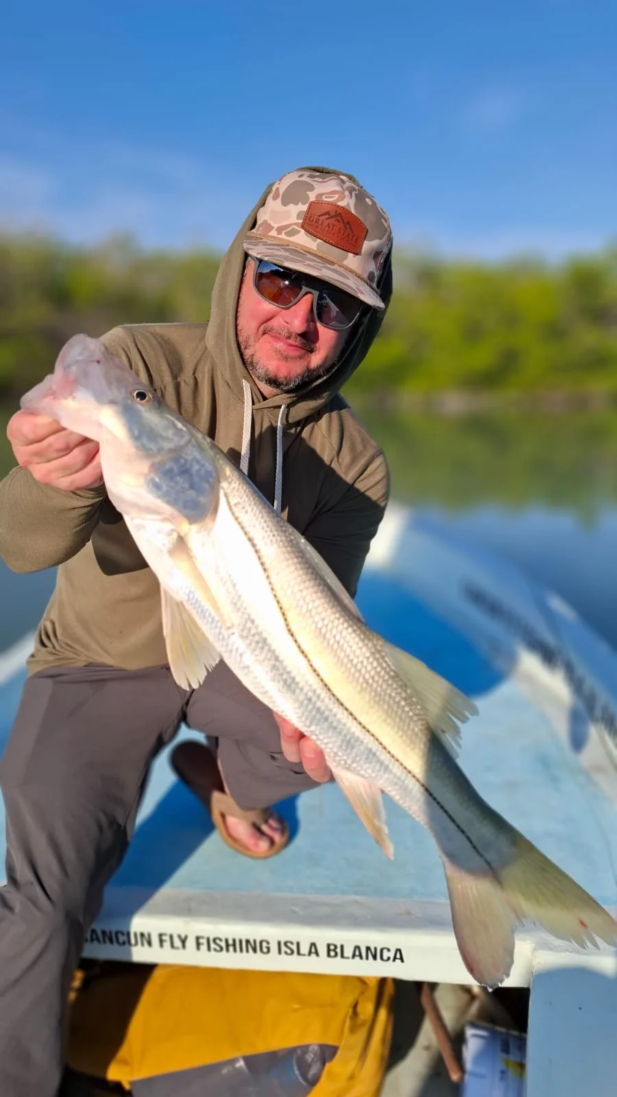 Fishing in Cancún, Mexico