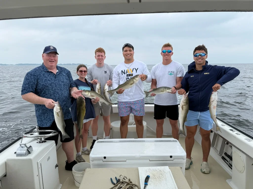 Fishing in Stevensville, Maryland