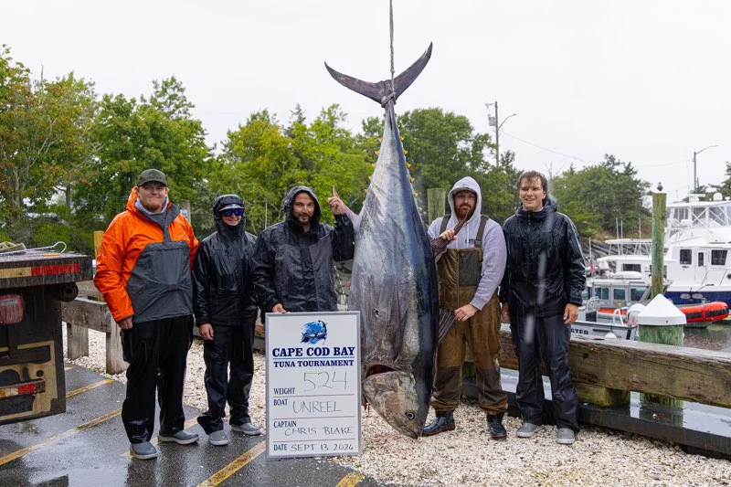 Fishing in Dennis, Massachusetts