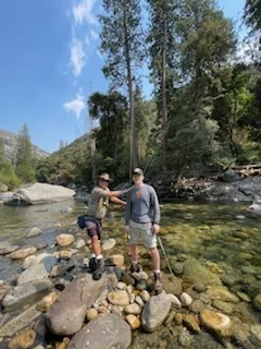 Fishing in Hume, California