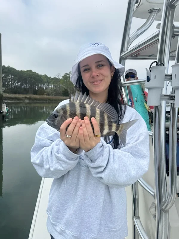 Fishing in Folly Beach, South Carolina