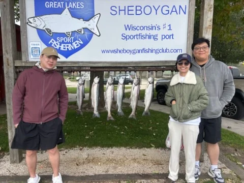 Fishing in Sheboygan, Wisconsin