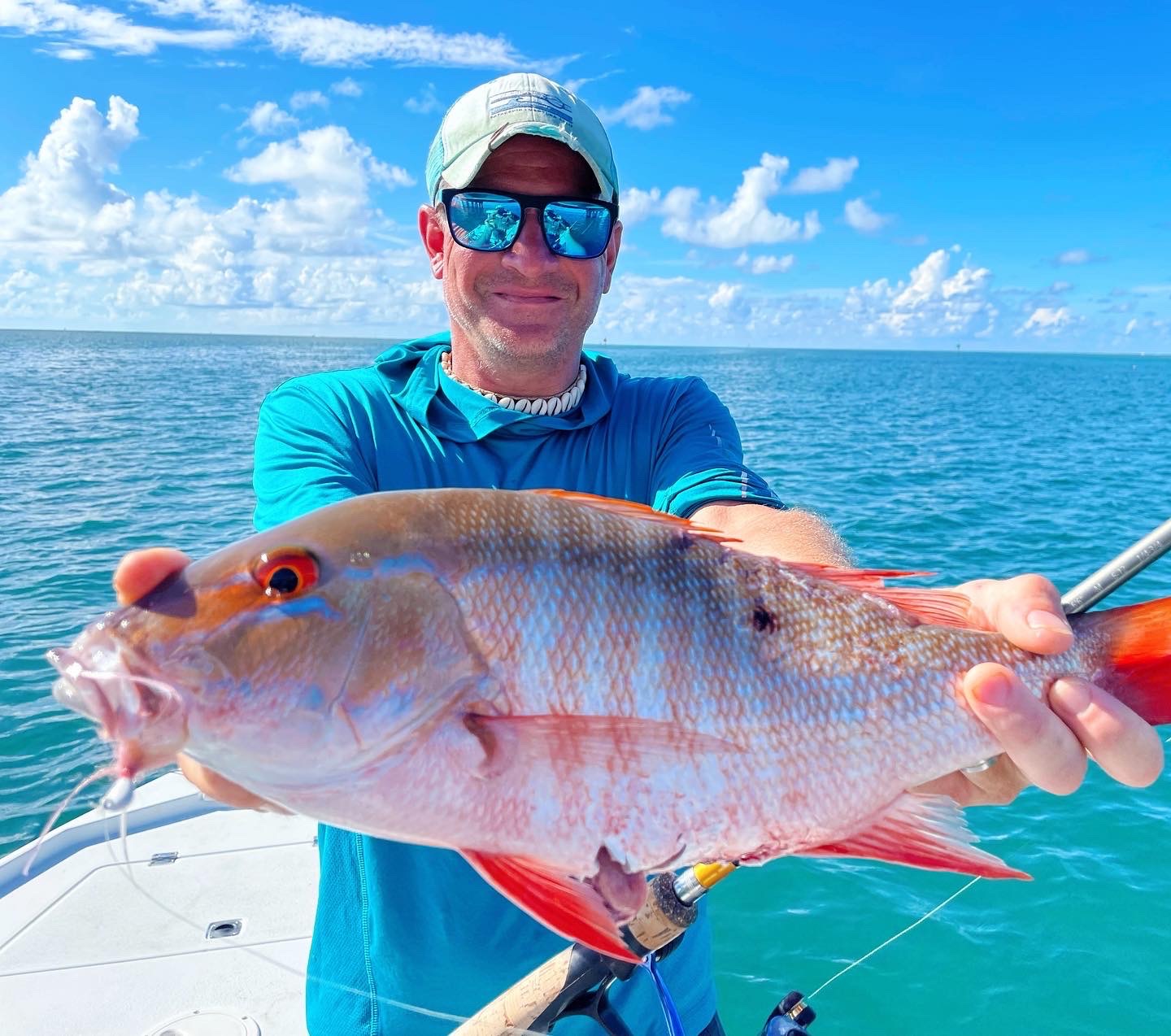 Redfish fishing in Tavernier, Florida