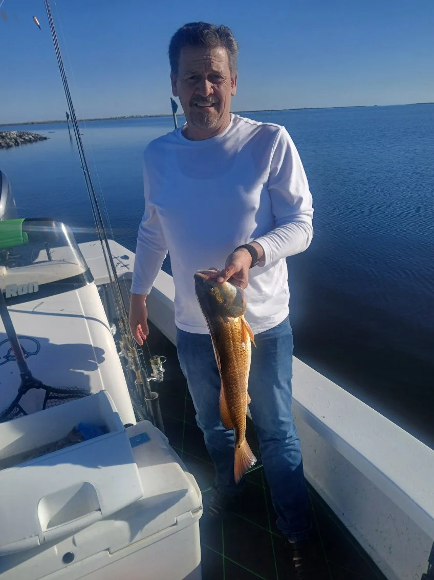 Fishing in Lafitte, Louisiana