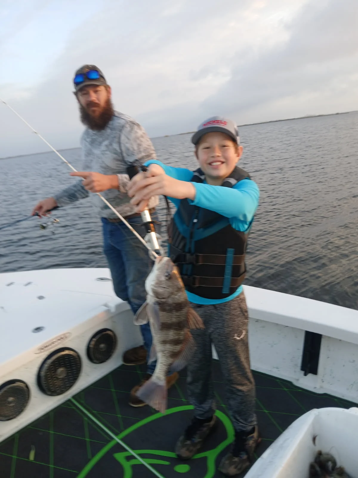 Fishing in Lafitte, Louisiana