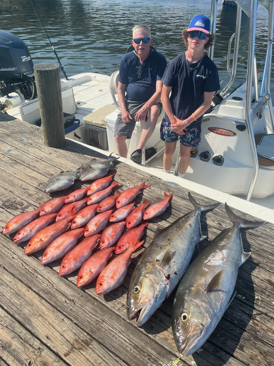 Amberjack, Triggerfish, Vermillion Snapper Fishing in Pensacola, Florida