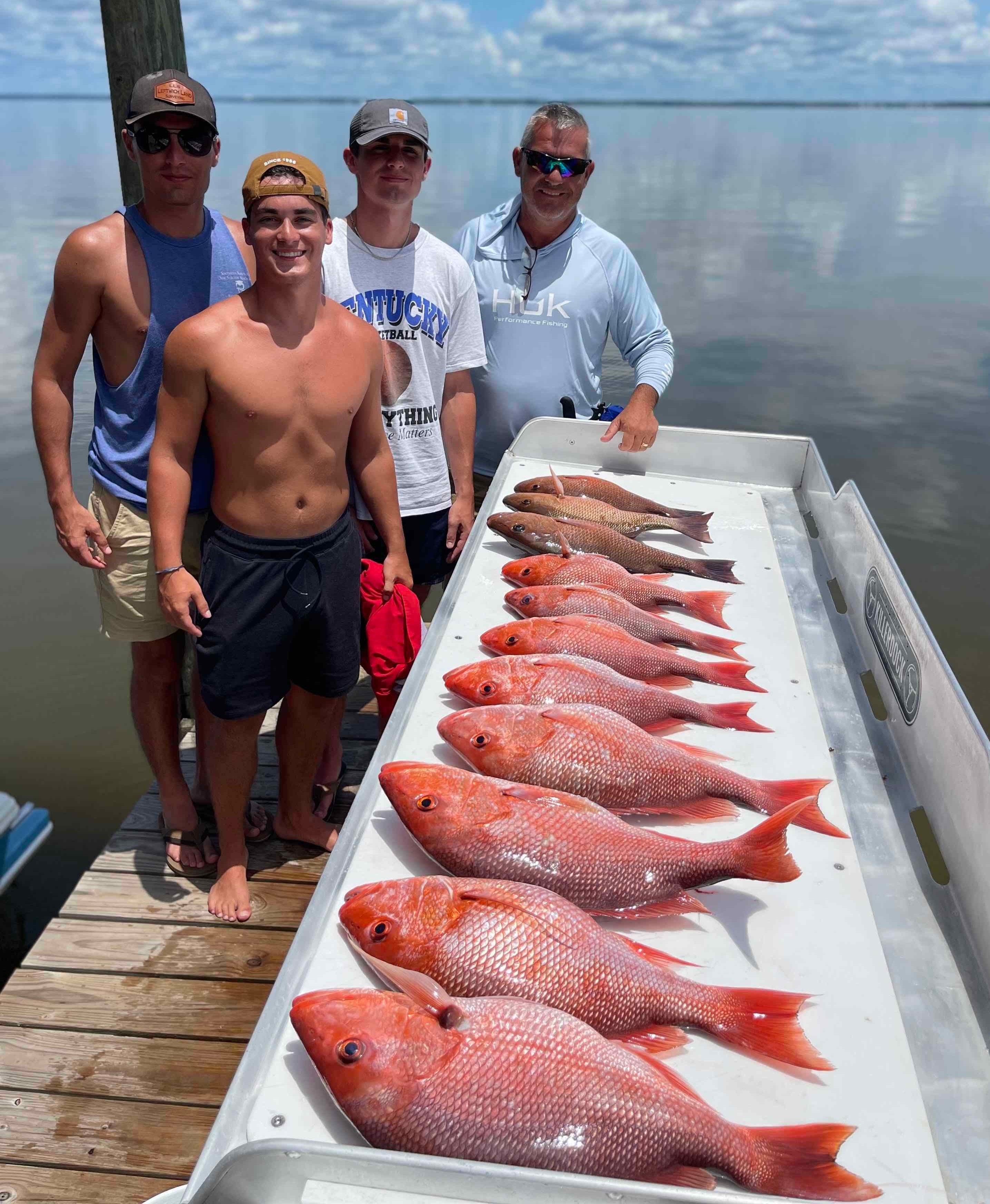 Mangrove Snapper fishing in Santa Rosa Beach, Florida