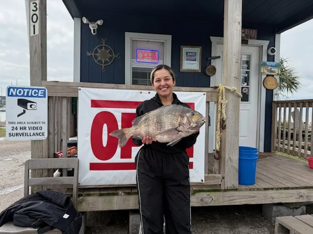 Fishing in Galveston, Texas