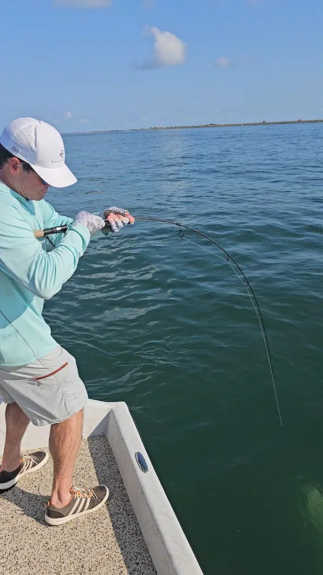 Fishing in Port O'Connor, Texas