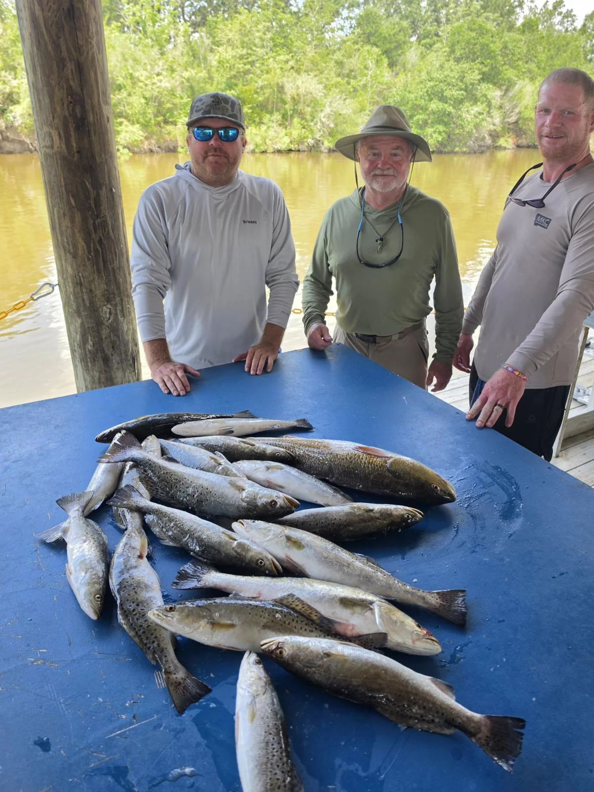 Fishing in Delacroix, Louisiana