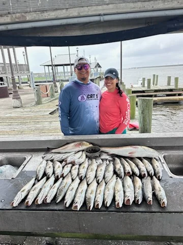 Fishing in Lake Charles, Louisiana