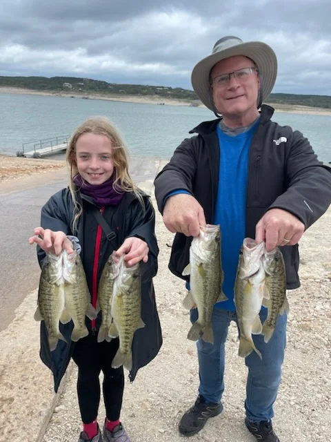 Largemouth Bass Fishing in Austin, Texas
