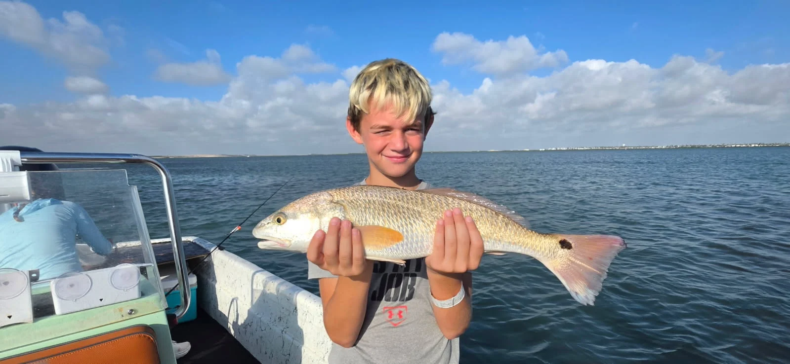Fishing in Port Isabel, Texas