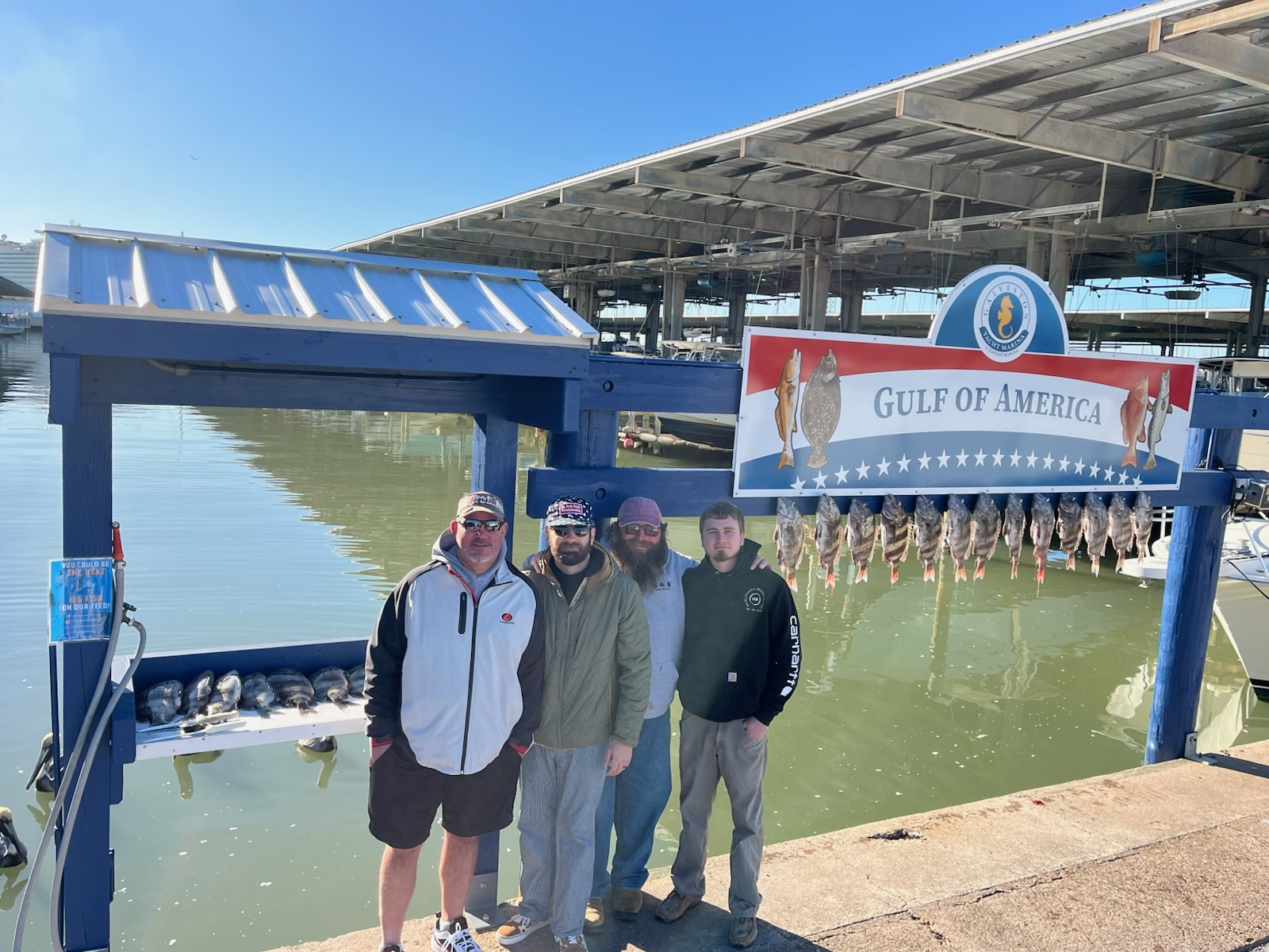 Fishing in Galveston, Texas