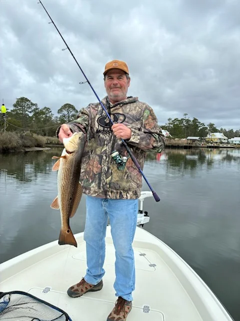 Fishing in Bon Secour, Alabama