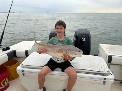 Fishing in Galveston, Texas