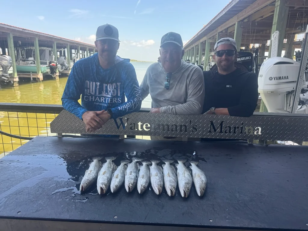Fishing in Galveston, Texas