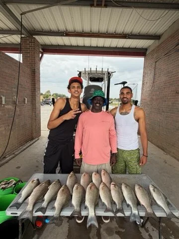 Fishing in Little Elm, Texas